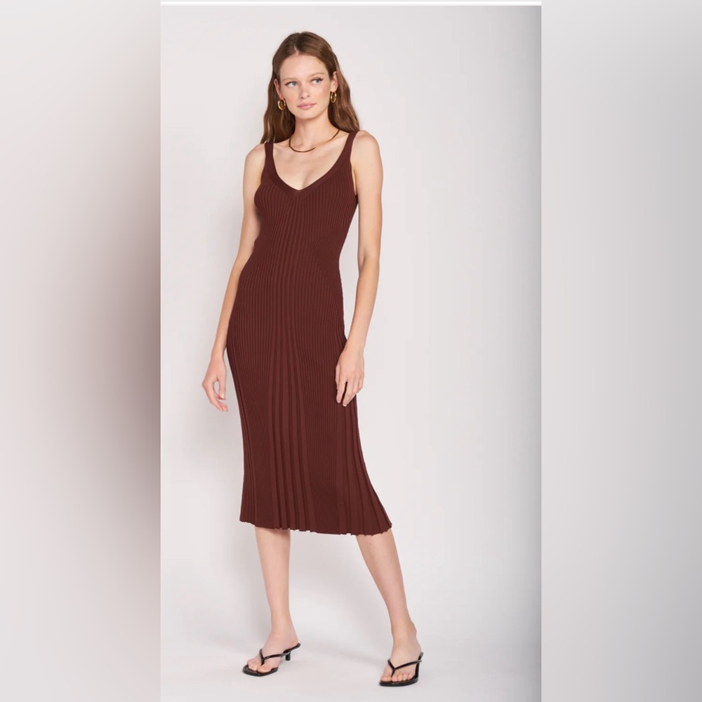 Emory Park v-neck midi dress brand new